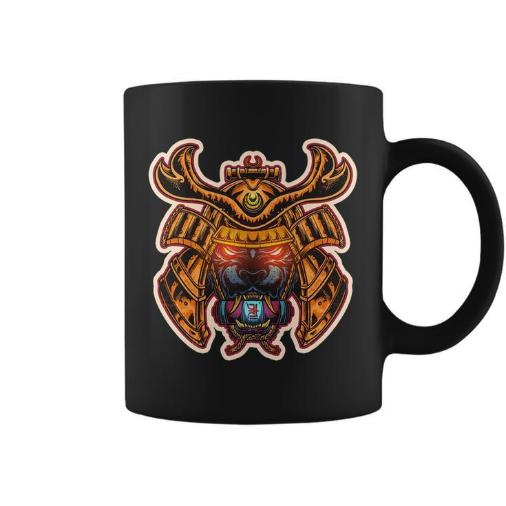 Japanese Samurai Warrior Demon Dog Tshirt Coffee Mug