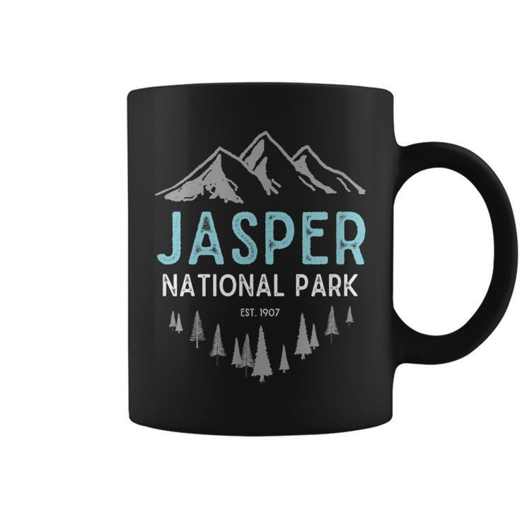 Jasper National Park  Est 1907 Vintage Canadian Park Coffee Mug