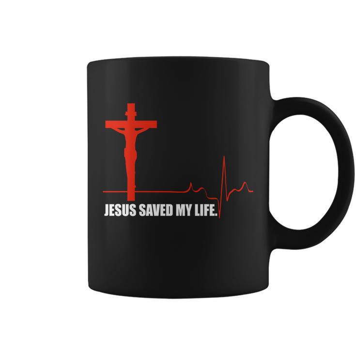 Jesus Saved My Life Tshirt Coffee Mug