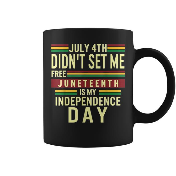 Juneteenth Ancestors Black African American Flag Pride V3 Coffee Mug