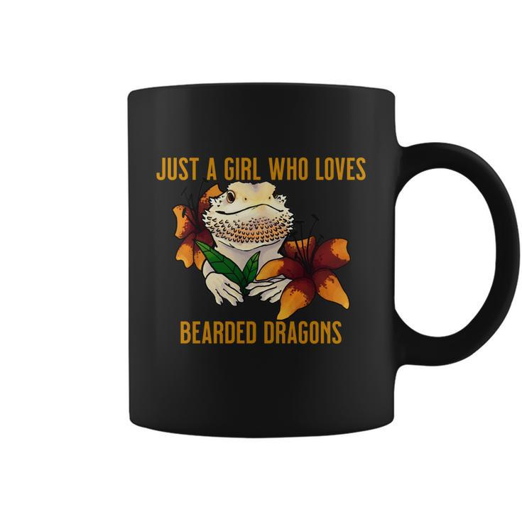 Just A Girl Who Loves Bearded Dragons Coffee Mug