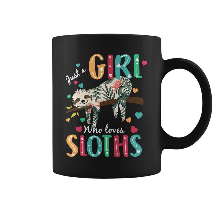 Just A Girl Who Loves Sloths Coffee Mug