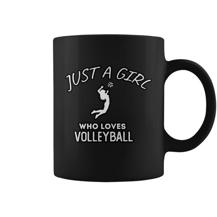 Just A Girl Who Loves Volleyball Coffee Mug