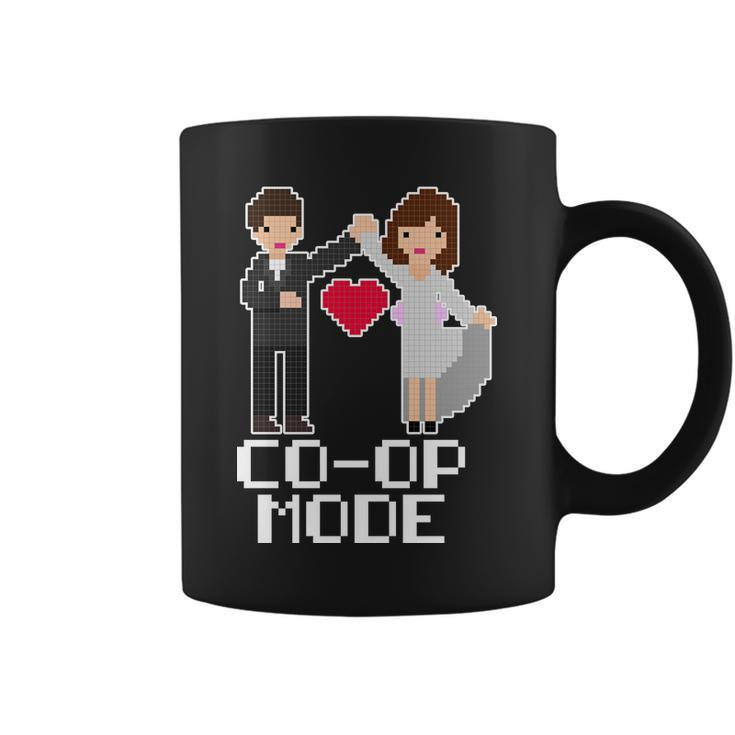 Just Married Co-Op Mode Funny Marriage Coffee Mug