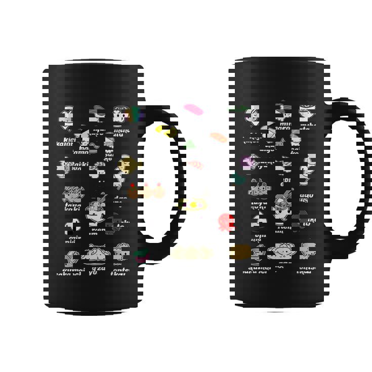 Kawaii Japanese Food Japan Lover Sushi Ramen Graphic Design Printed Casual Daily Basic Coffee Mug