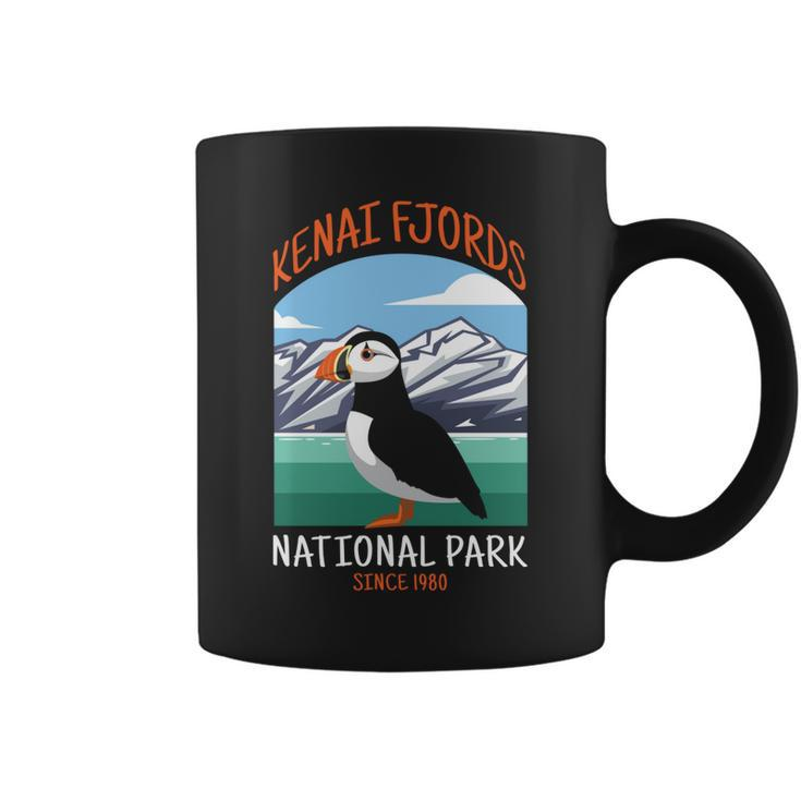 Kenai Fjords National Park Us Puffin Bird Alaska Coffee Mug