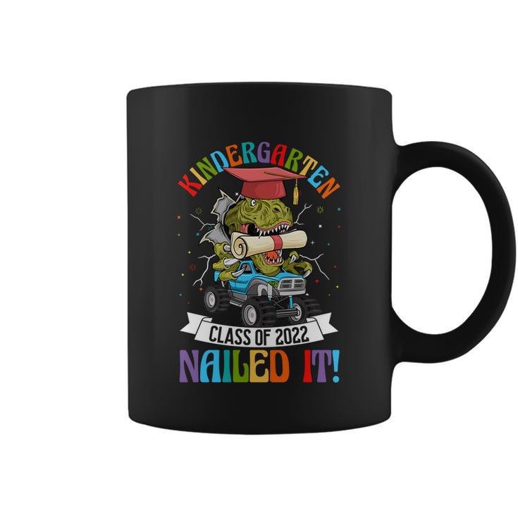 Kindergarten Class Of 2022 Nailed It Dinosaur Monster Truck Gift Coffee Mug