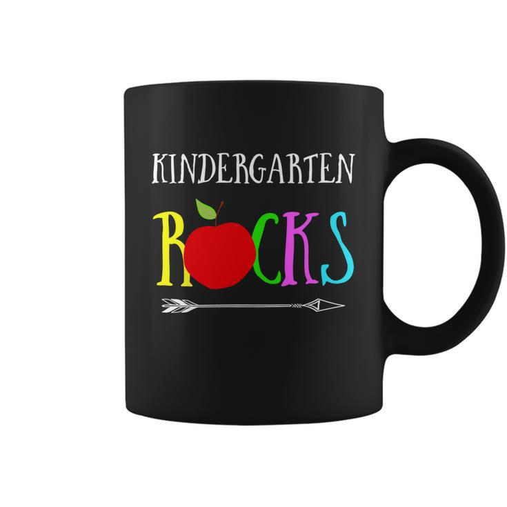Kindergarten Rocks Toddlers Teacher Appreciation Last Day Cool Gift Coffee Mug