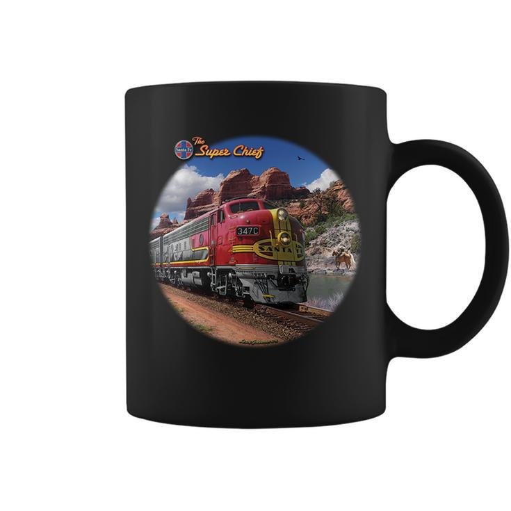Larry Grossman - Super Chief Train Coffee Mug