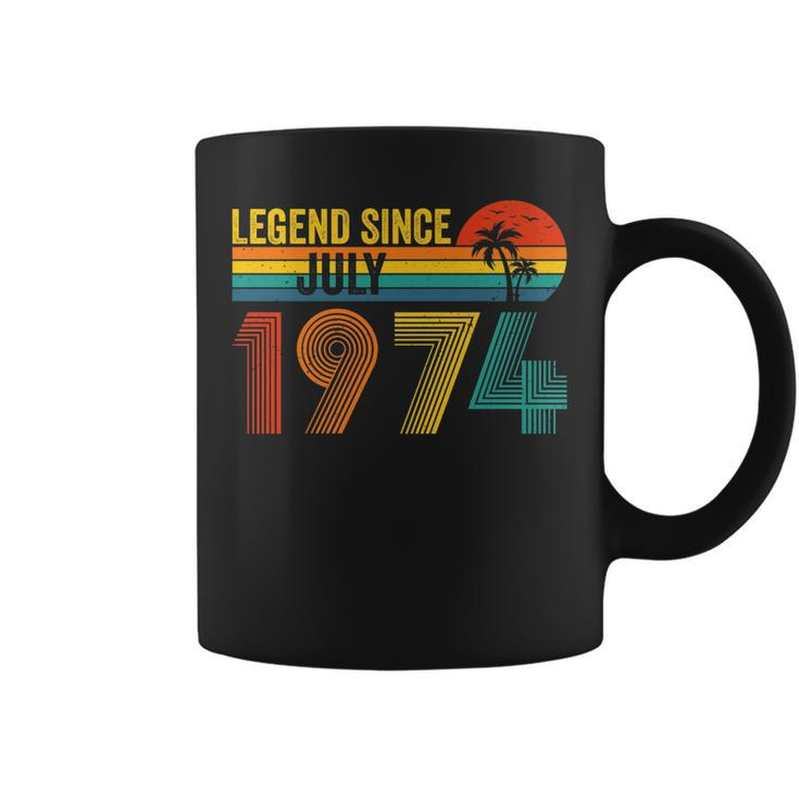 Legend Since July 1974 48Th Gifts Birthday 48 Years Old   Coffee Mug