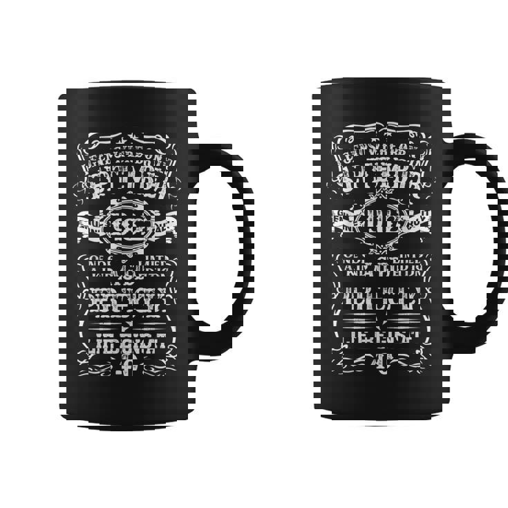 Legends Were Born In September 1982 40Th Birthday Gifts Coffee Mug