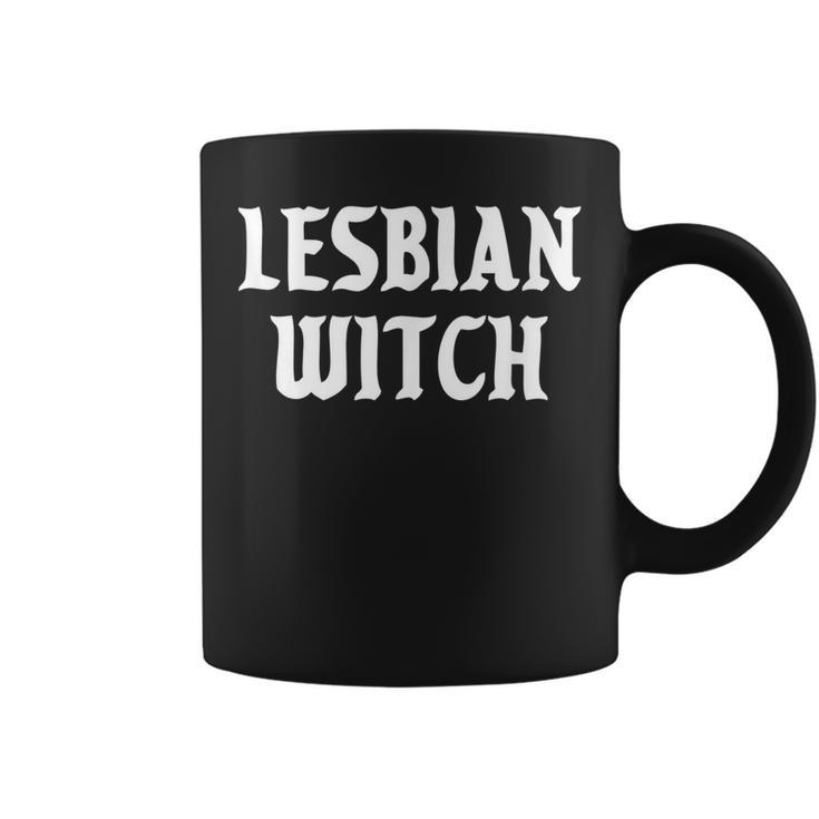 Lesbian Witch Lgbtq Gay Pride Halloween  Coffee Mug