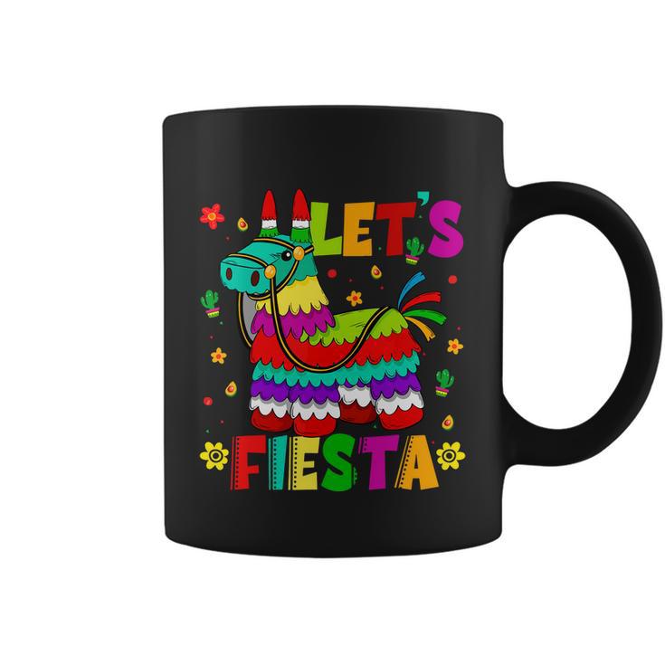 Lets Fiesta Cinco De Mayo Mexican Party Mexico Donkey Pinata Coffee Mug