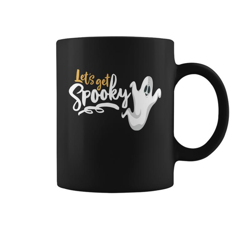 Lets Get Spooky Funny Halloween Quote Coffee Mug