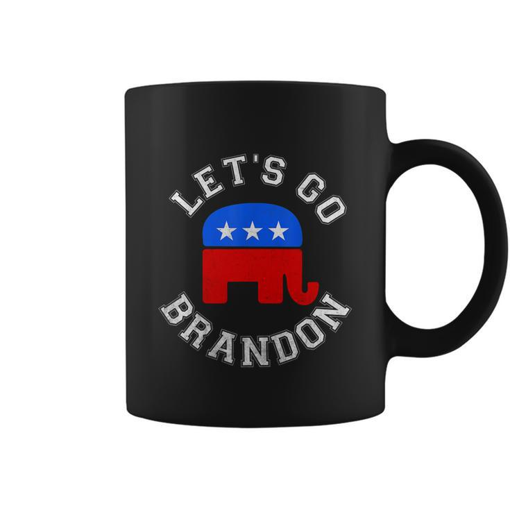 Lets Go Brandon Anti Biden Fjb Republican Gift Coffee Mug