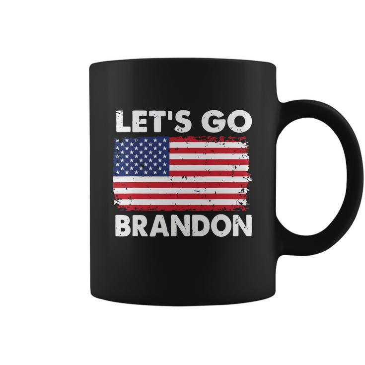 Lets Go Brandon  Lets Go Brandon Flag Coffee Mug
