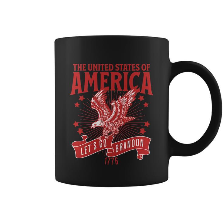 Let’S Go Brandon Usa America Trump 2024 Desantis  Coffee Mug