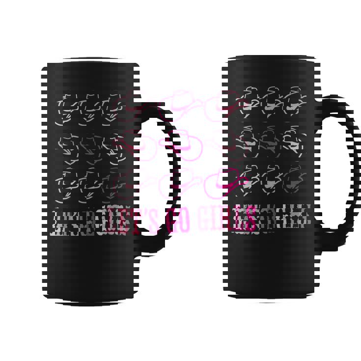Lets Go Girl Bridesmaid Country Girl Bachelorette Party Coffee Mug