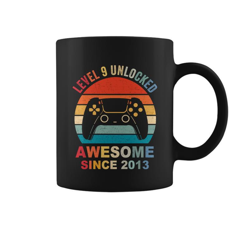 Level 9 Unlocked Awesome 2013 Video Game 9Th Birthday Boy Cool Gift Coffee Mug