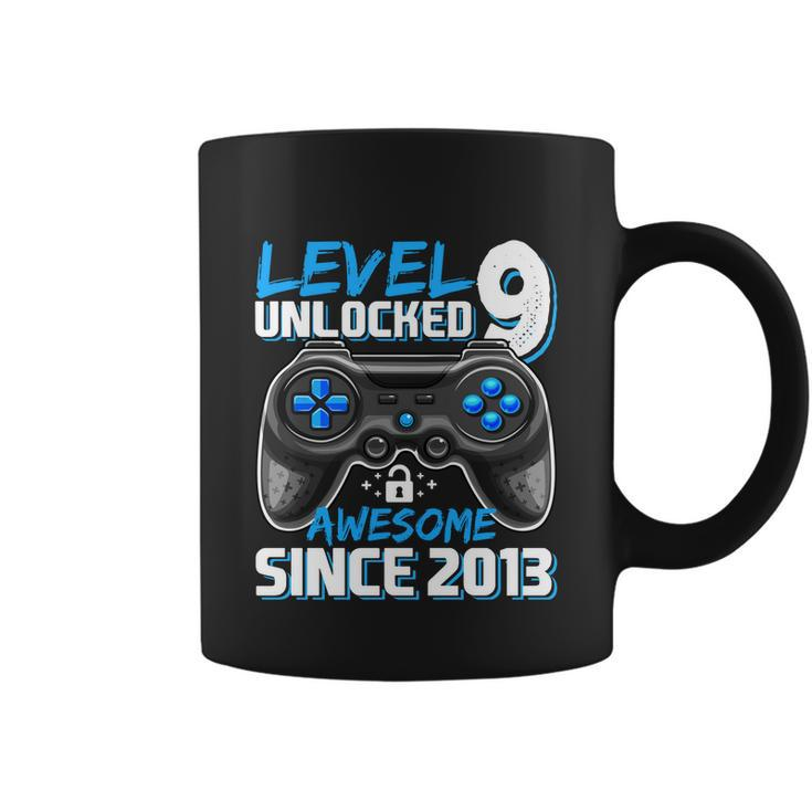 Level 9 Unlocked Awesome 2013 Video Game 9Th Birthday Gift Coffee Mug