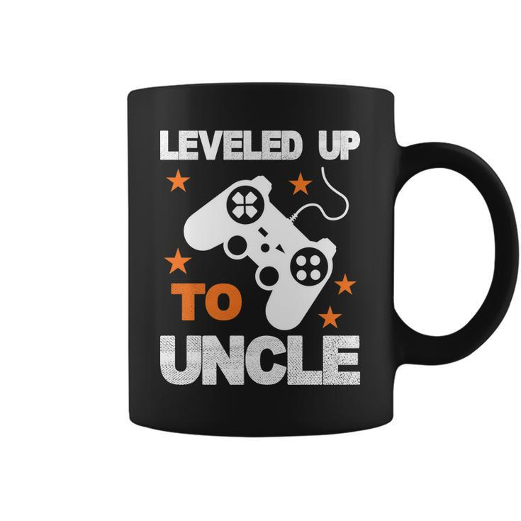Leveled Up To Uncle Tshirt Coffee Mug