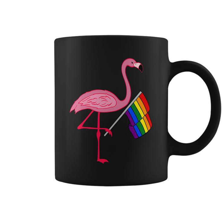 Lgbt Flamingo Pride Flag Coffee Mug