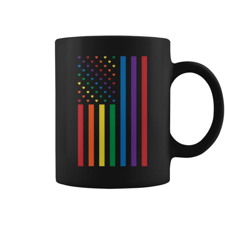Lgbt Rainbow Pride Flag Tshirt Coffee Mug
