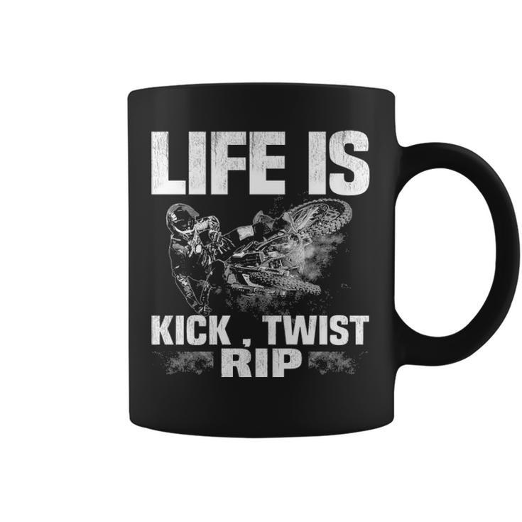Life Is Kick Coffee Mug