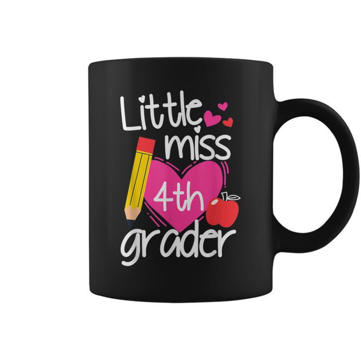 Little Miss 4Th Grade First Day Of Hello 4Th Grade Girls Coffee Mug