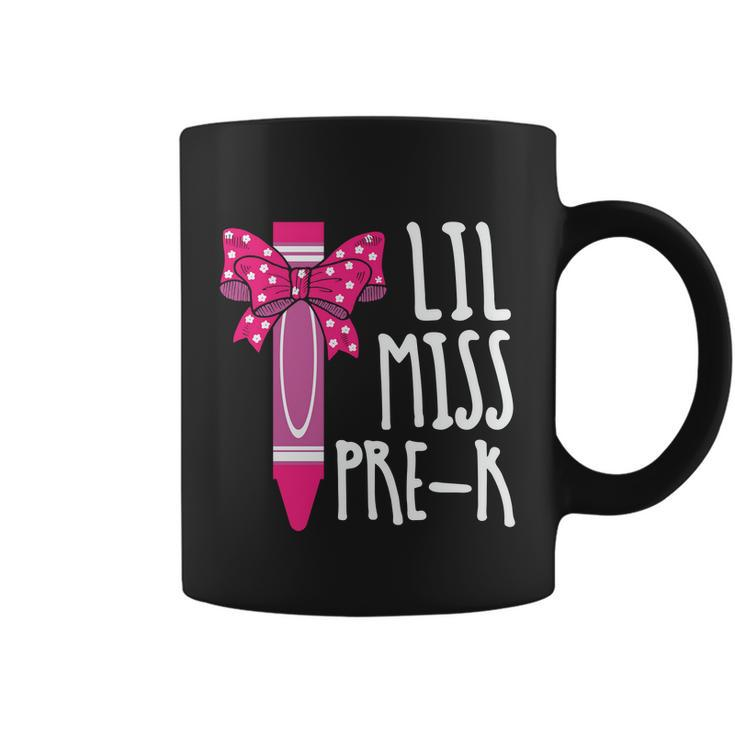 Little Miss Prek Cray On Back To School First Day Of School Coffee Mug