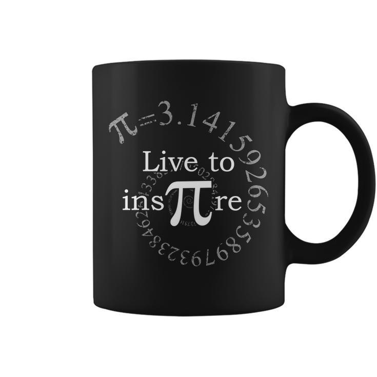 Live To Inspire Pi Day Tshirt Coffee Mug