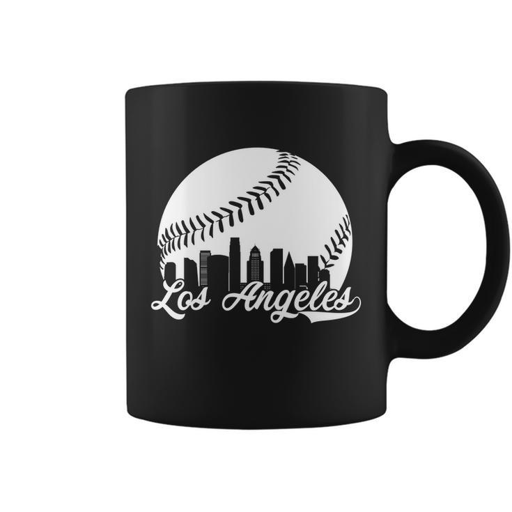 Los Angeles Baseball Vintage La Fan Gear Coffee Mug