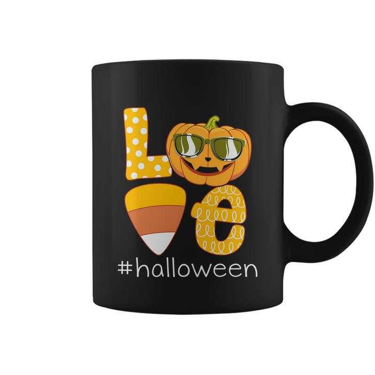 Love Halloween Pumpkin Halloween Quote V2 Coffee Mug