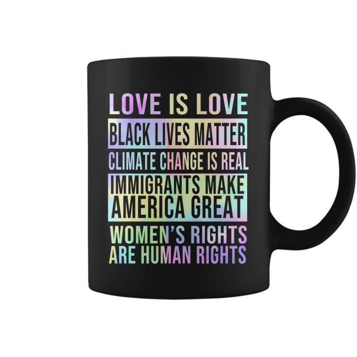 Love Is Love Black Lives Matter Coffee Mug