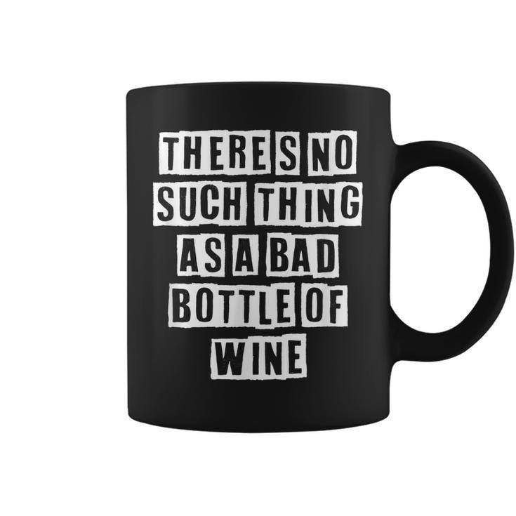 Lovely Funny Cool Sarcastic Theres No Such Thing As A Bad  Coffee Mug