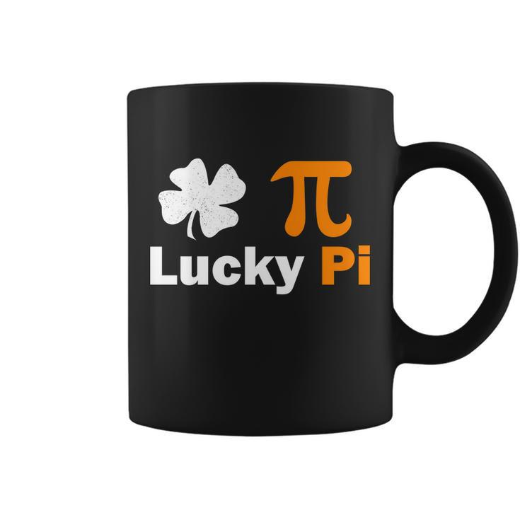 Lucky Pi St Patricks Day Clover T-Shirt Graphic Design Printed Casual Daily Basic Coffee Mug