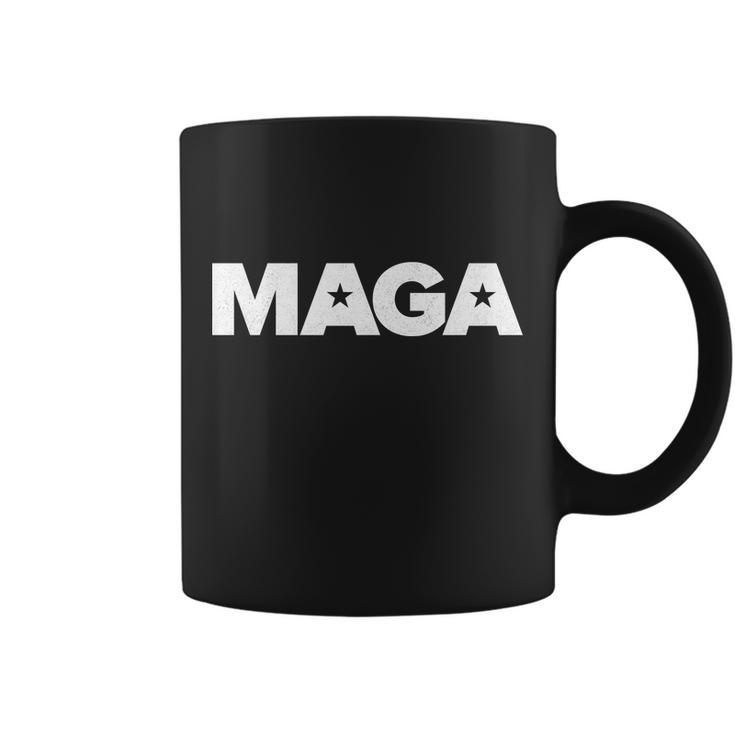 Maga Distressed Logo Make America Great Again Tshirt Coffee Mug