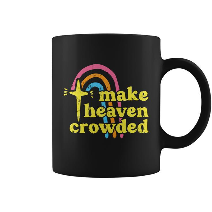 Make Heaven Crowded Cute Christian Missionary Pastors Wife Meaningful Gift Coffee Mug