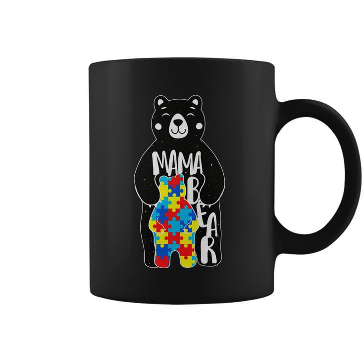 Mama Bear Autism Awareness Tshirt Coffee Mug