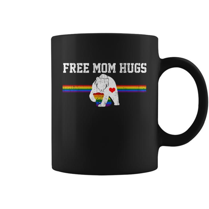 Mama Bear Lgbt Heart Rainbow Lgbt Month 2022 Free Mom Hugs Meaningful Gift Coffee Mug