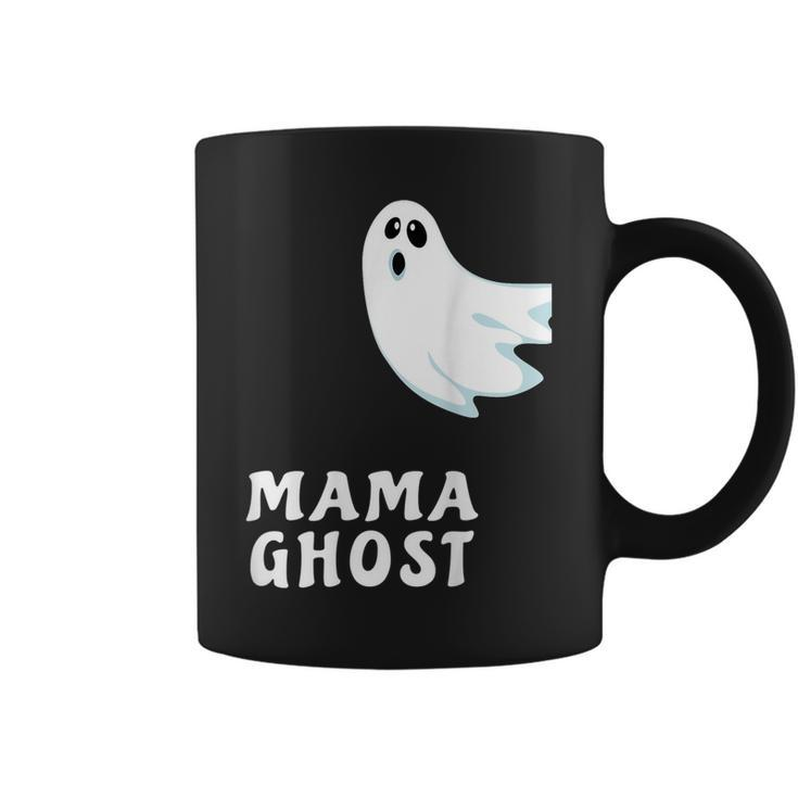 Mama Ghost Funny Spooky Halloween Ghost Halloween Mom  Coffee Mug