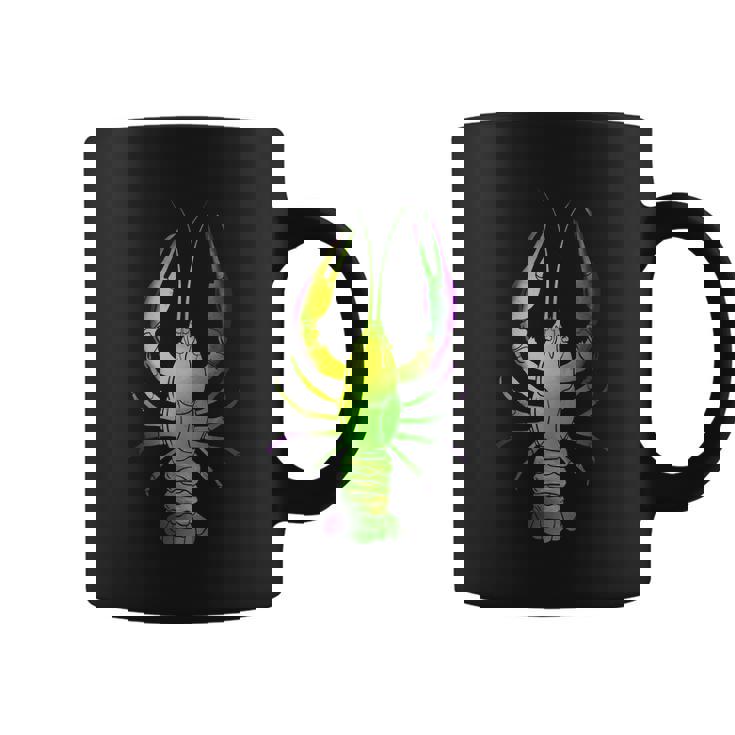 Mardi Gras Crawfish Graphic Design Printed Casual Daily Basic Coffee Mug Mardi Gras Crawfish Graphic Design Printed Casual Daily Basic Coffee Mug