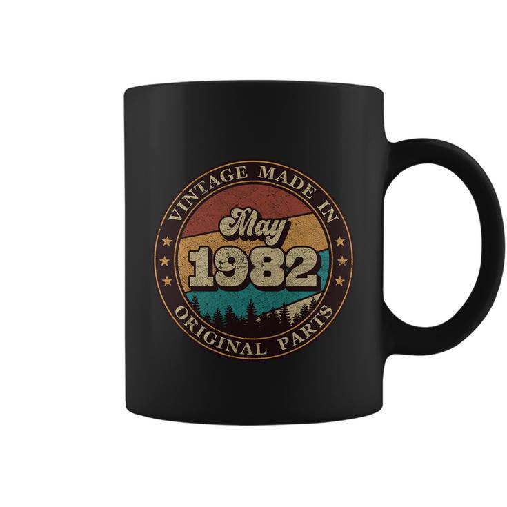 May 1982 In 2022 40Th Birthday Party Vintage Coffee Mug