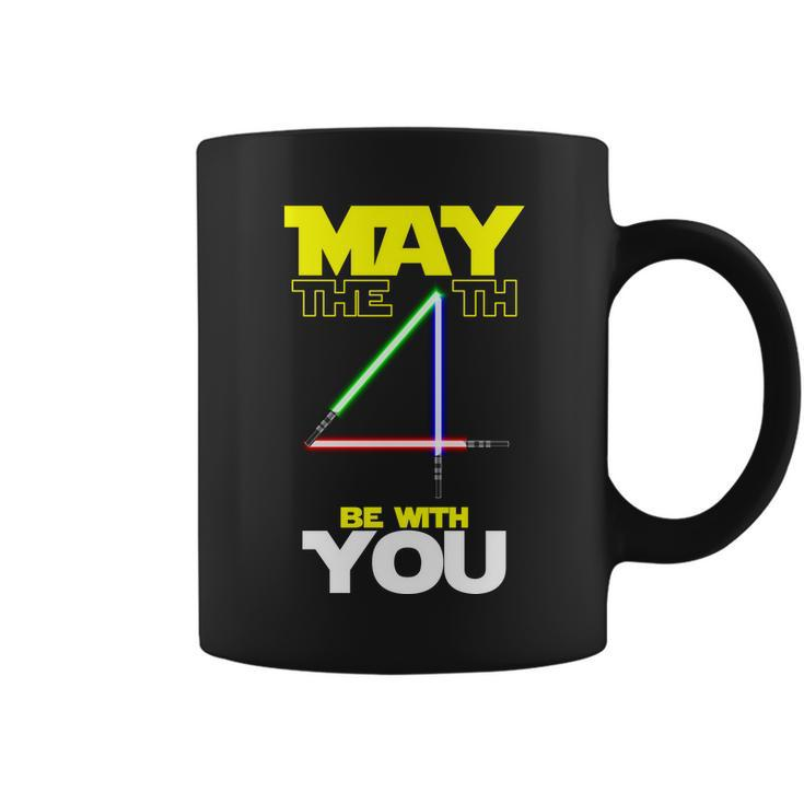 May The 4Th Be With You Lightsaber Tshirt Coffee Mug