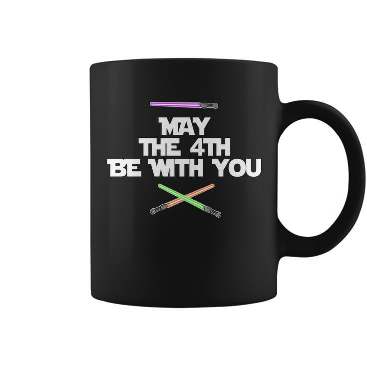 May The 4Th Be With You Lightsabers Coffee Mug