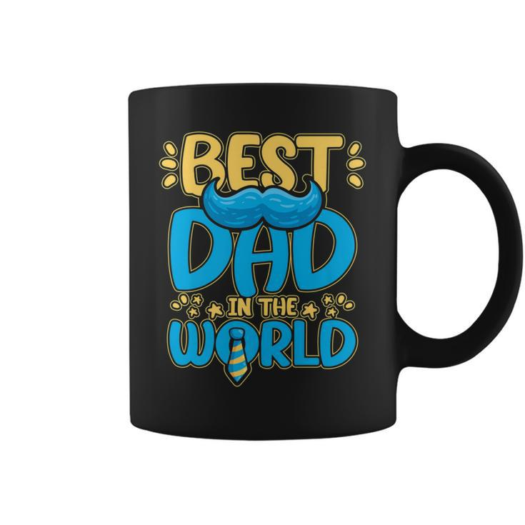 Mens Best Dad In The World For A Dad   Coffee Mug