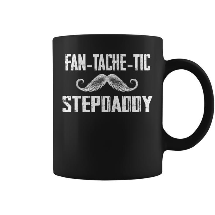 Mens Funny  For Fathers Day Fantachetic Stepdaddy Family  Coffee Mug