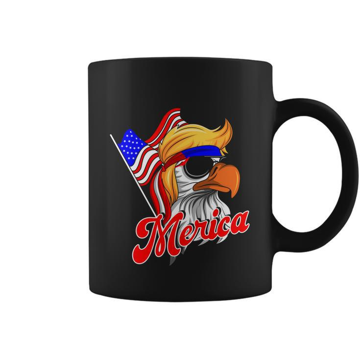 Merica Patriotic Eagle Mullet 4Th Of July American Flag Great Gift Coffee Mug