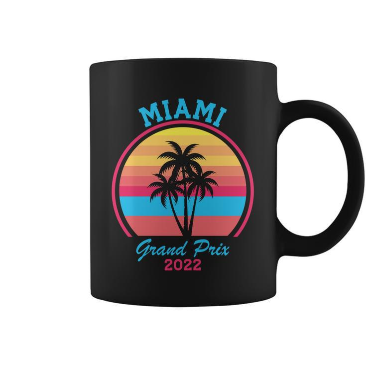 Miami Grand Prix 2022 Race Miami Gardens Retro Vintage Tshirt Coffee Mug