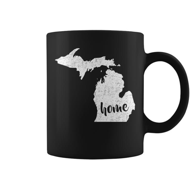 Michigan Home State Tshirt Coffee Mug